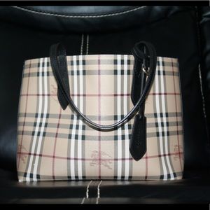 Burberry bag haymarket reverse tote